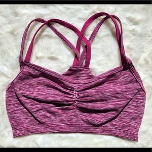 Athleta Strappy Sports Bra (L) - Like New!